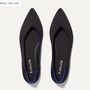 Rothy's Black and Blue Women's Flats